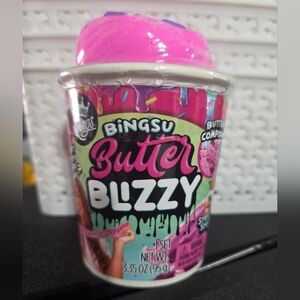 New Sealed Bingsu Butter Blizzy Slime Sensory Strawberry Shortcake Mystery Charm